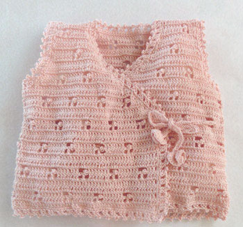 Crochet Emmygrande Lame baby knit vest